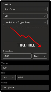 stop order
