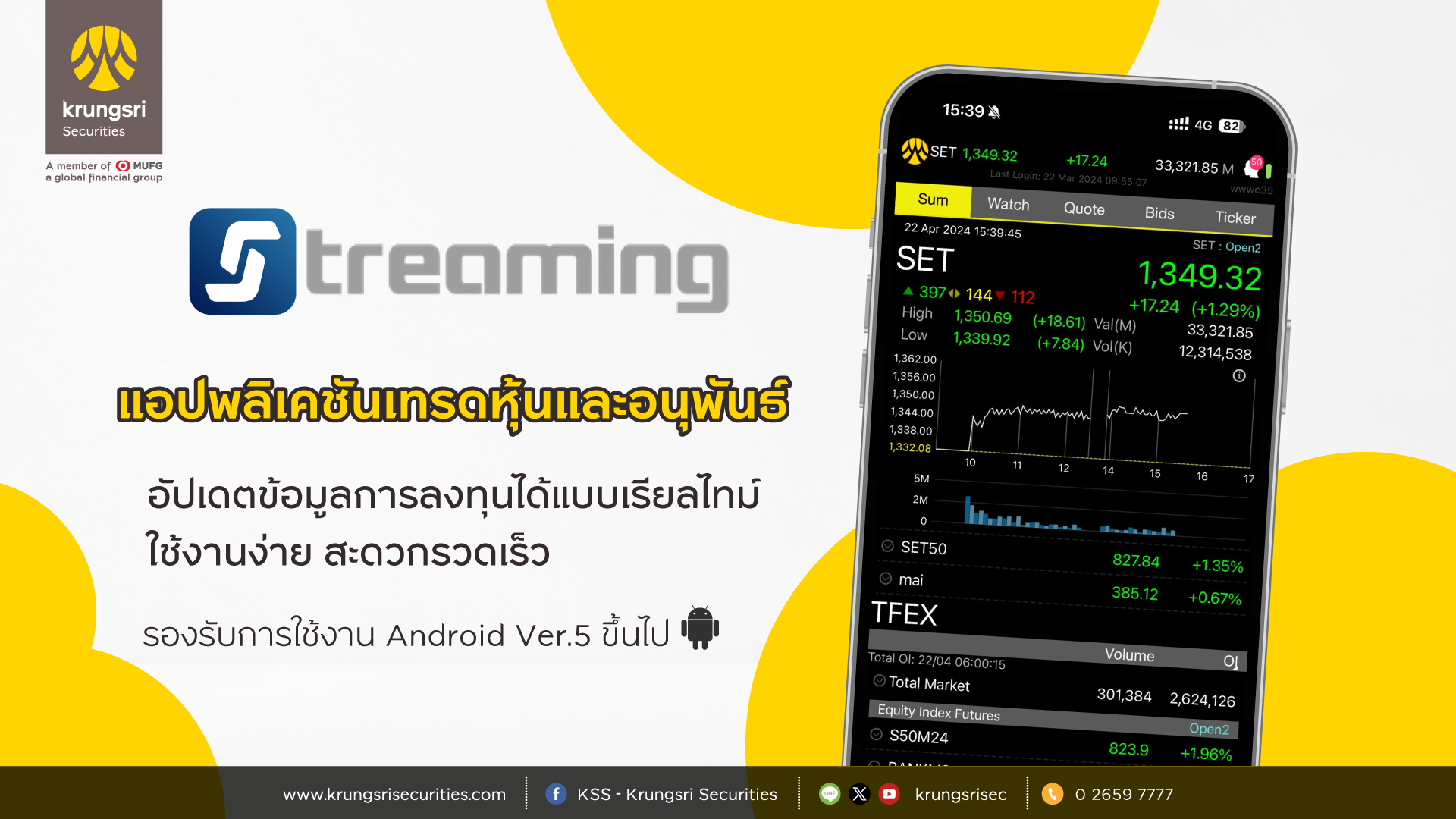 Settrade Streaming